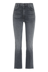 The hustler ankle fray straight leg jeans